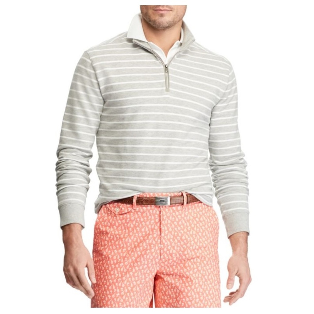 NWT $165 Polo Golf Men's Water Repellent Zip Shirt